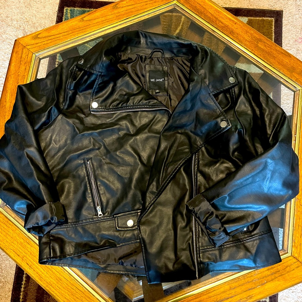 Faux Leather Jacket